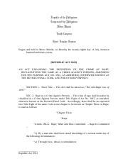 ano ang ra 8353|REPUBLIC OF THE P CONGRESS OF THE P Third Regular .